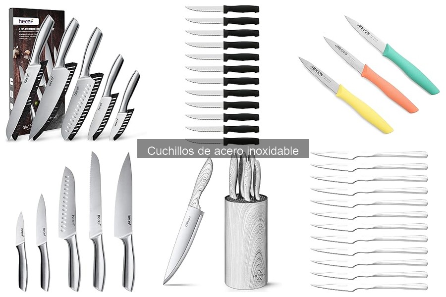 Cómo elegir el mejor cuchillo de acero inoxidable