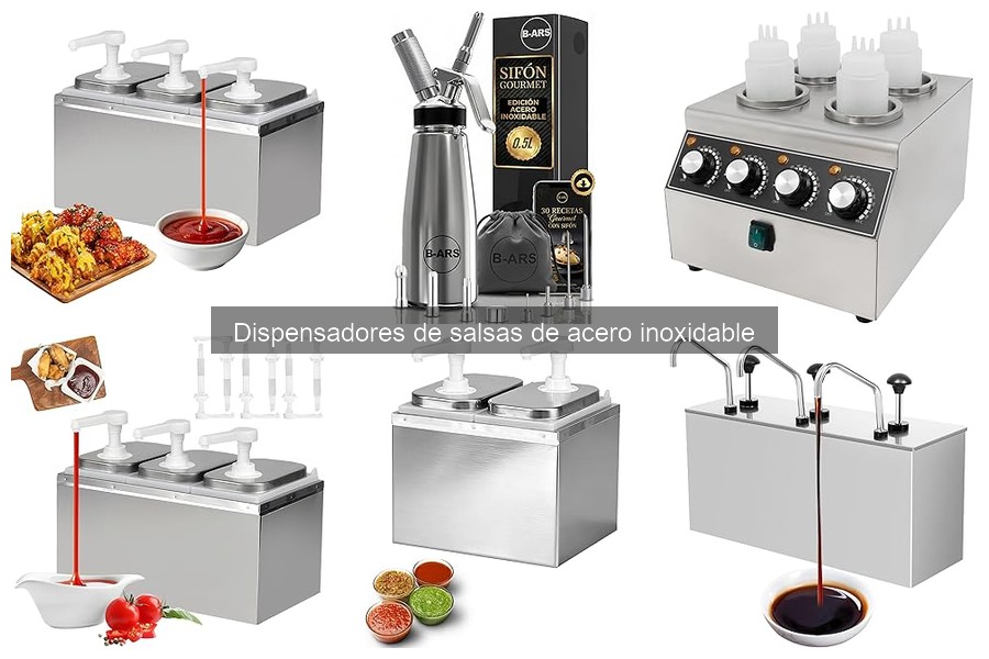Cómo elegir el mejor dispensador de salsas de acero inoxidable