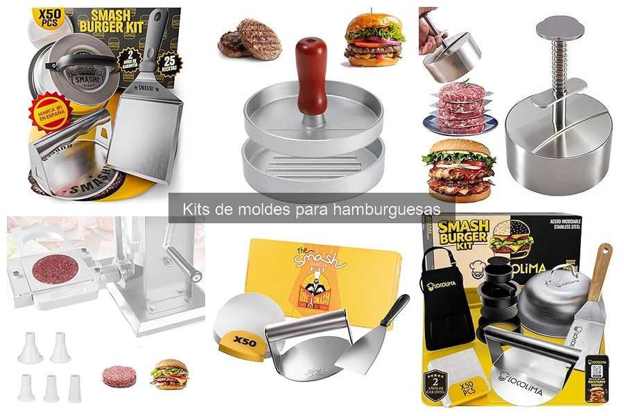 Cómo elegir el mejor kit de moldes para hamburguesas