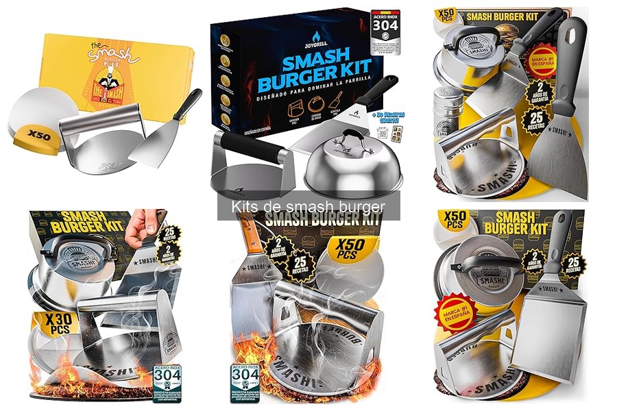 Cómo elegir el mejor kit de smash burger en casa