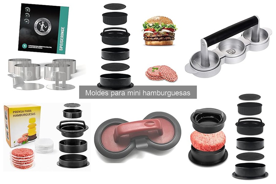Cómo elegir el mejor molde para mini hamburguesas