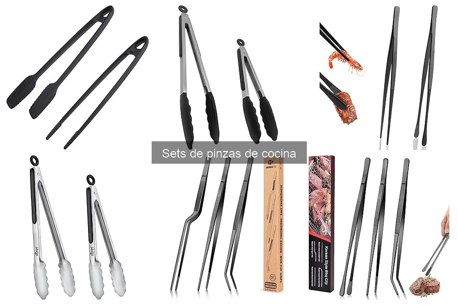 Cómo elegir el mejor set de pinzas de cocina para barbacoa