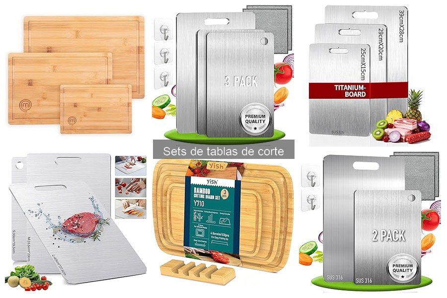 Cómo elegir el set de tablas de corte perfecto para tu cocina