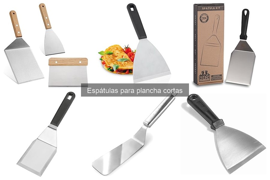 Cómo elegir la espátula corta ideal para tu plancha