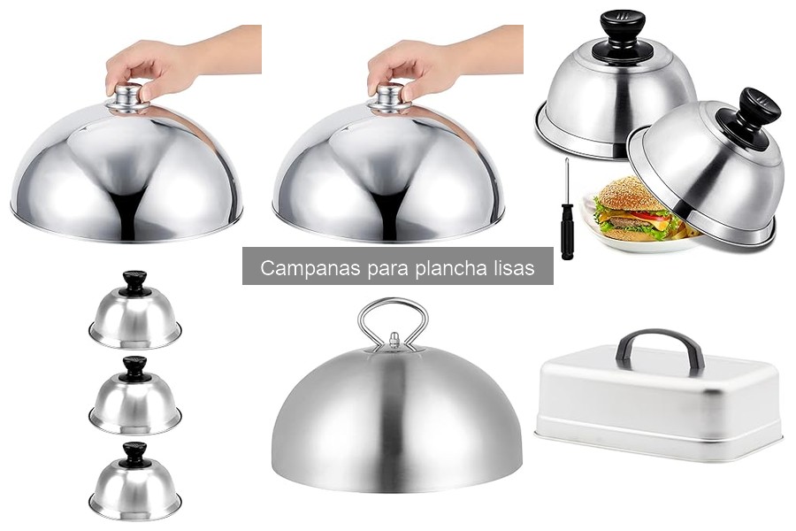 Cómo elegir la mejor campana para plancha lisa