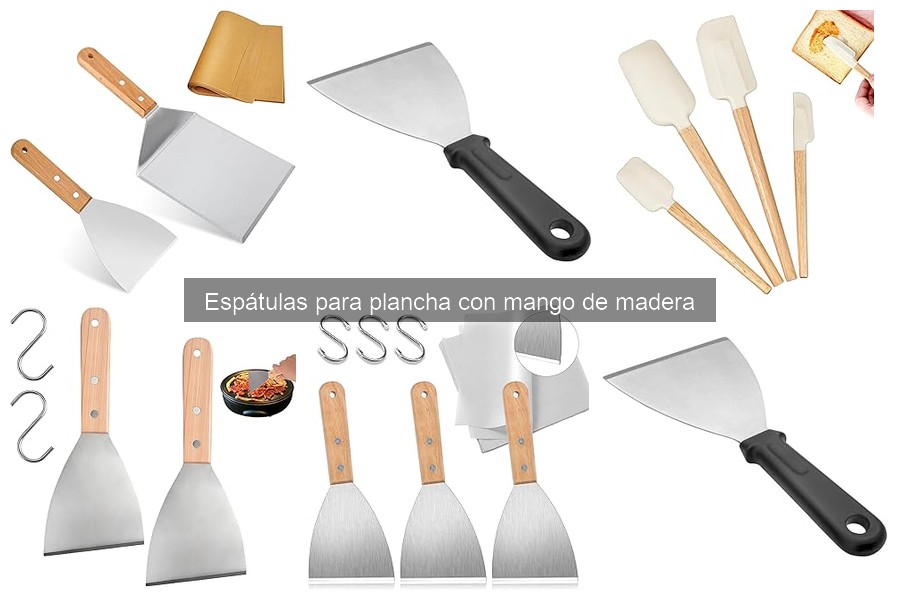 Cómo elegir la mejor espátula de madera para plancha