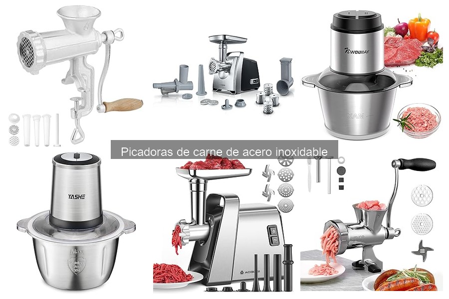 ¿Cómo elegir la mejor picadora de carne de acero inoxidable?