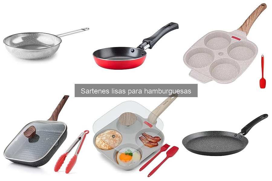 Cómo elegir la mejor sartén lisa para hamburguesas