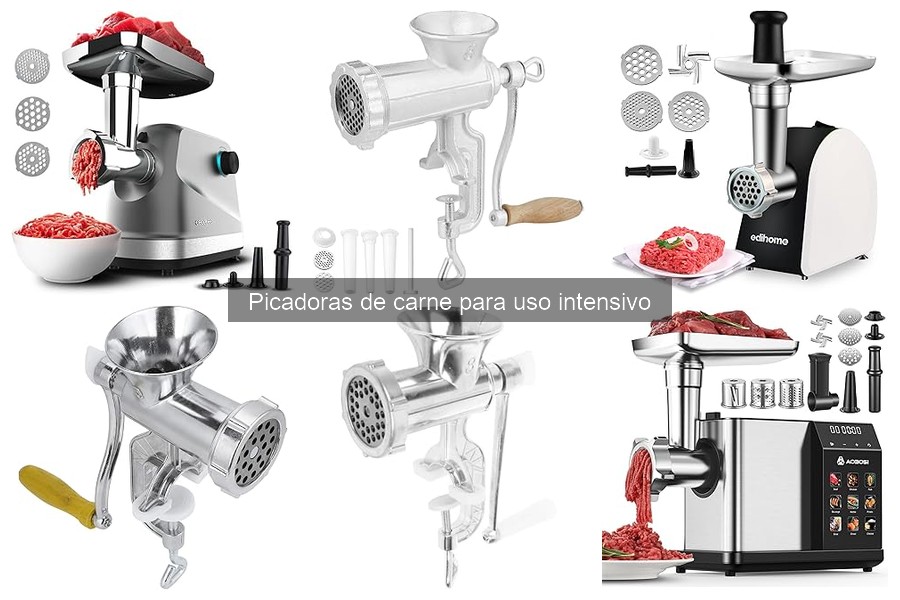 Cómo elegir la picadora de carne perfecta para tu cocina