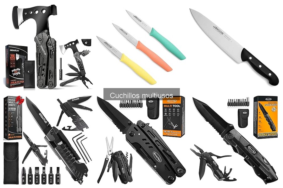 Cómo elegir un cuchillo multiusos: guía completa para tu compra