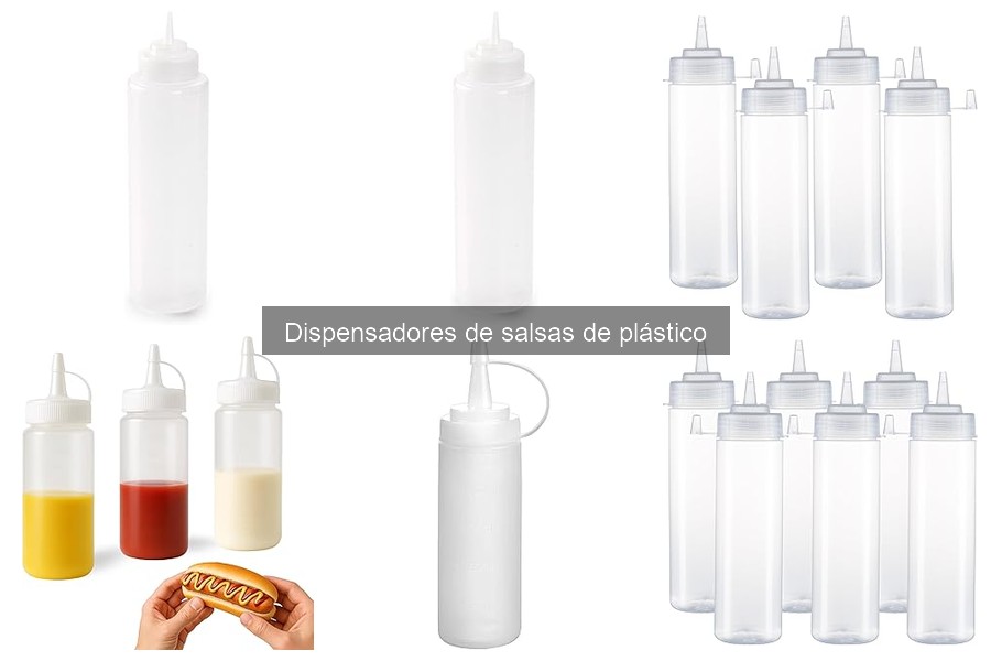 Cómo limpiar y mantener dispensadores de salsas de plástico