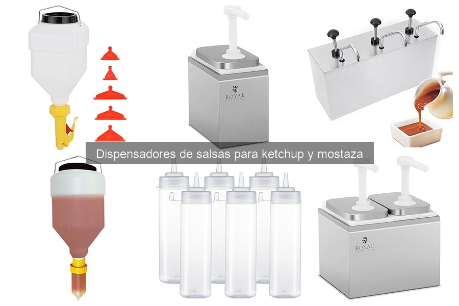 Cómo limpiar y mantener dispensadores de salsas fácilmente