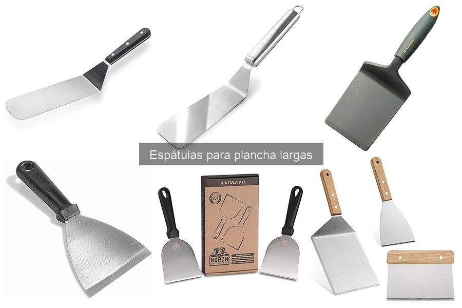 Cómo limpiar y mantener una espátula para plancha larga