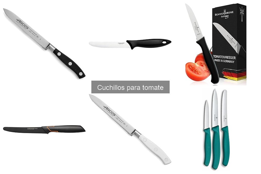 Cómo mantener cuchillos para tomate en óptimas condiciones