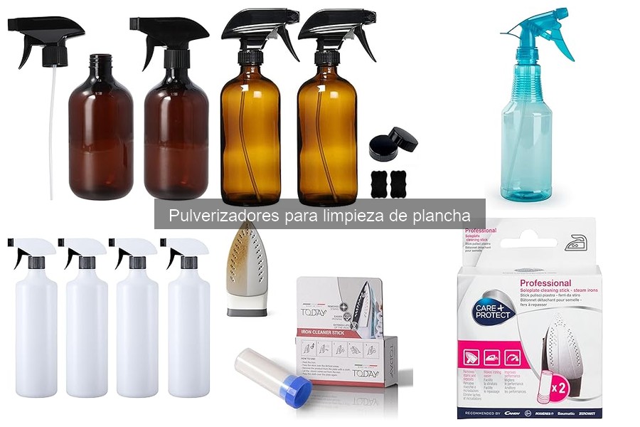 Cómo mantener pulverizadores para limpieza de plancha