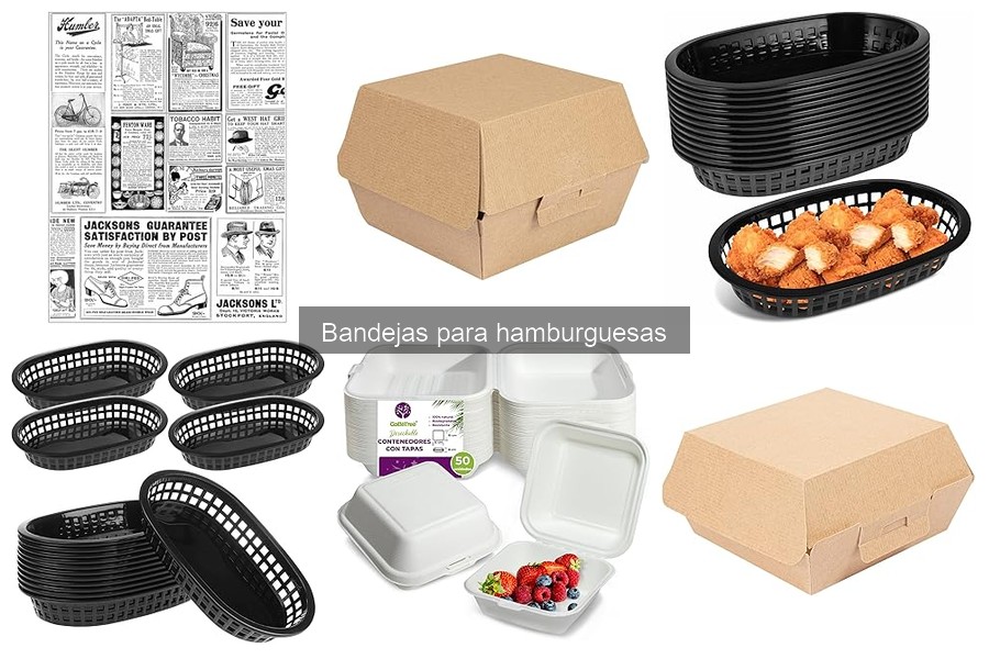 Cómo mantener y limpiar bandejas para hamburguesas correctamente