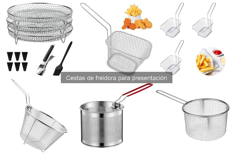 Cómo Presentar Platillos con Cestas de Freidora