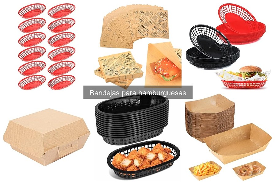 Cómo usar bandejas para hamburguesas: consejos y trucos