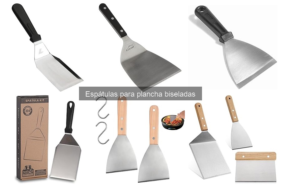 Cómo usar correctamente una espátula biselada en la cocina
