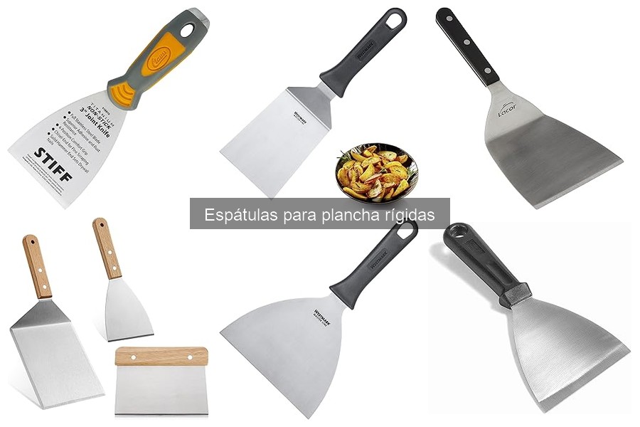 Cómo usar correctamente una espátula rígida para plancha