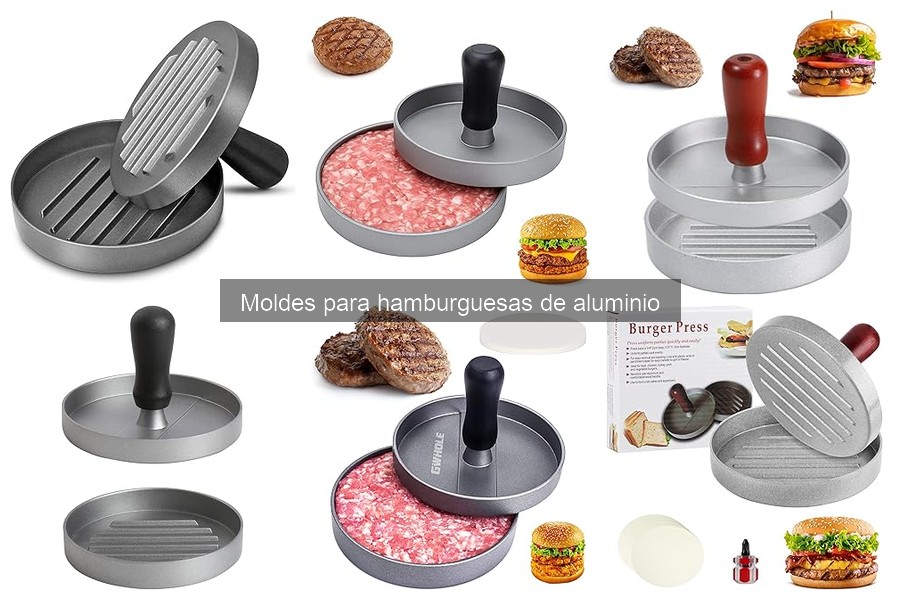 Cómo usar moldes para hamburguesas de aluminio correctamente
