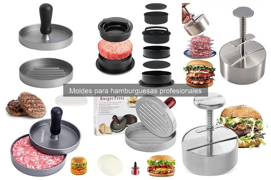 Cómo usar moldes para hamburguesas de forma efectiva