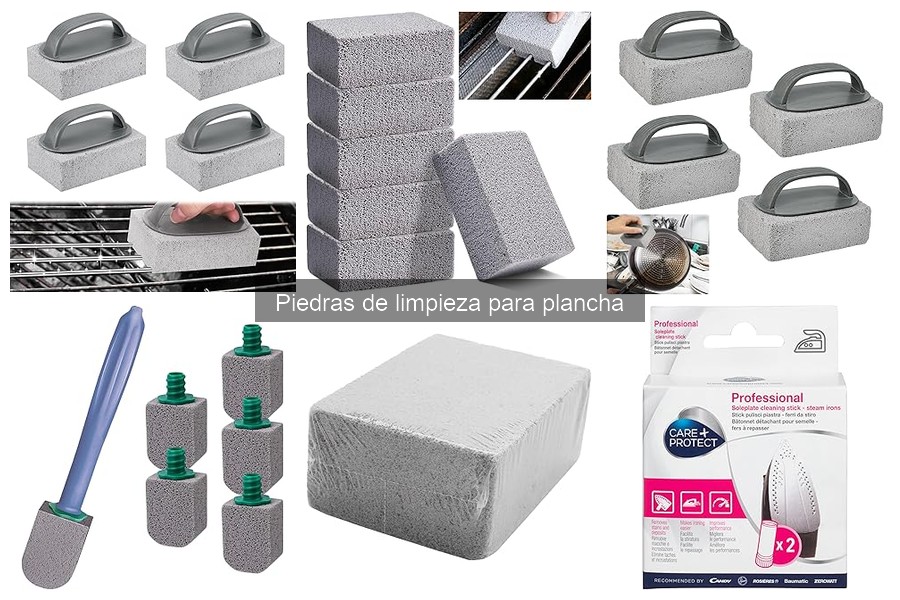 Cómo usar piedras de limpieza para plancha correctamente