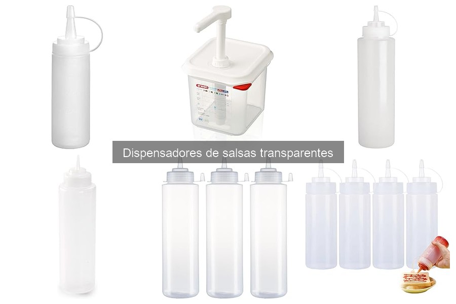 Cómo usar un dispensador de salsas transparente fácil y práctico