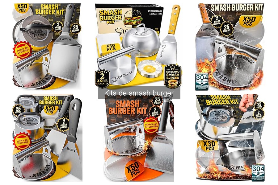 Cómo usar un kit de smash burger: guía práctica