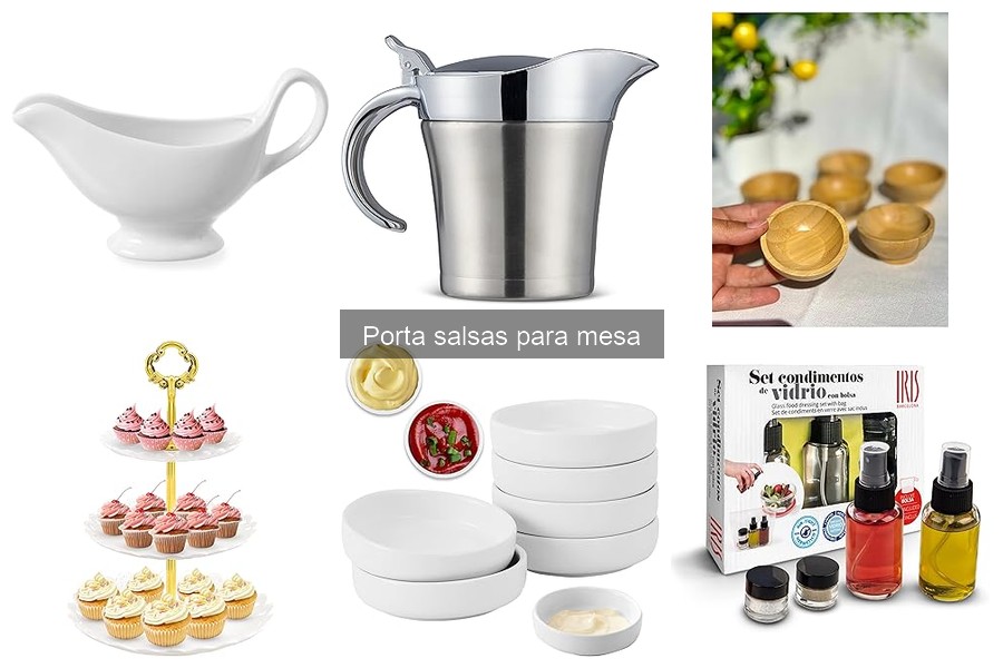 Cómo usar un porta salsas de manera efectiva en la mesa