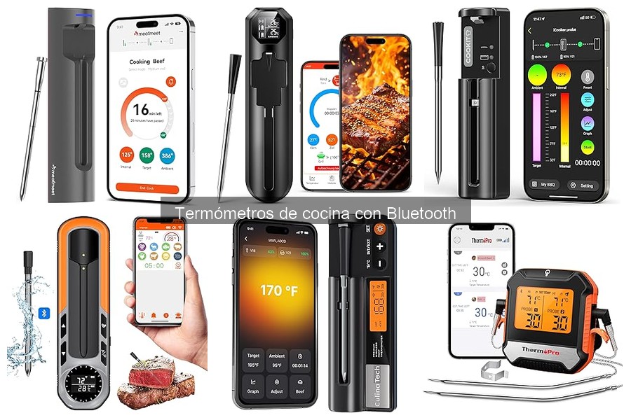 Cómo usar un termómetro de cocina Bluetooth: guía práctica