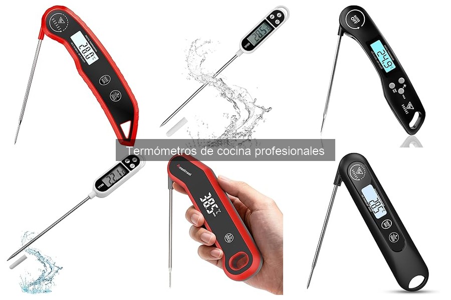 Cómo usar un termómetro de cocina profesional correctamente