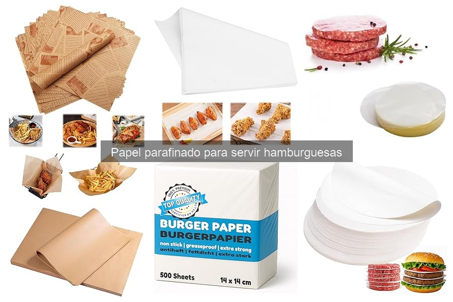 Cómo utilizar correctamente el papel parafinado para hamburguesas