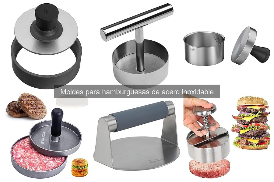 Cómo Utilizar Moldes para Hamburguesas de Acero Inoxidable