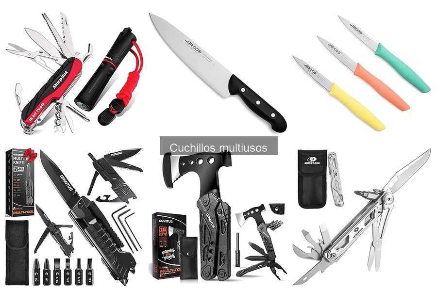 Cómo utilizar un cuchillo multiusos para preparar alimentos