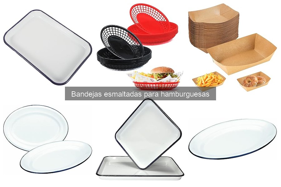 Comparativa: Bandejas esmaltadas vs. plástico y metal