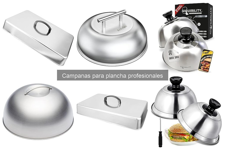Comparativa: Campanas para plancha profesionales vs Extractores de cocina