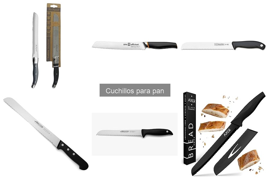 Comparativa: Cuchillos para Pan de Acero Inoxidable vs. Cerámica