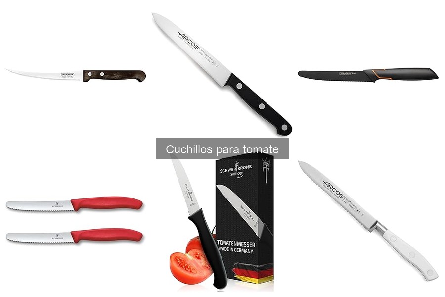 Comparativa: Cuchillos para tomate vs Cuchillos de chef