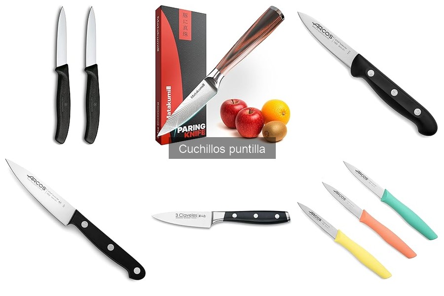Comparativa: Cuchillos Puntilla de Acero Inoxidable vs. Cerámicos