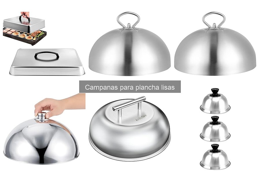 Comparativa de campanas para planchas lisas: Onlyfire vs HEMOTON