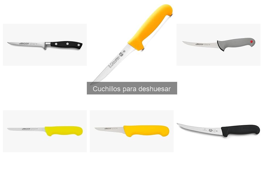 Comparativa de cuchillos para deshuesar: Arcos vs 3Claveles