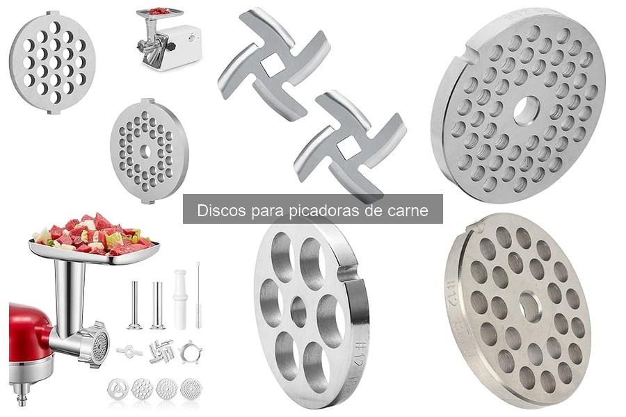 Comparativa de discos para picadoras de carne: ¿cuál elegir?