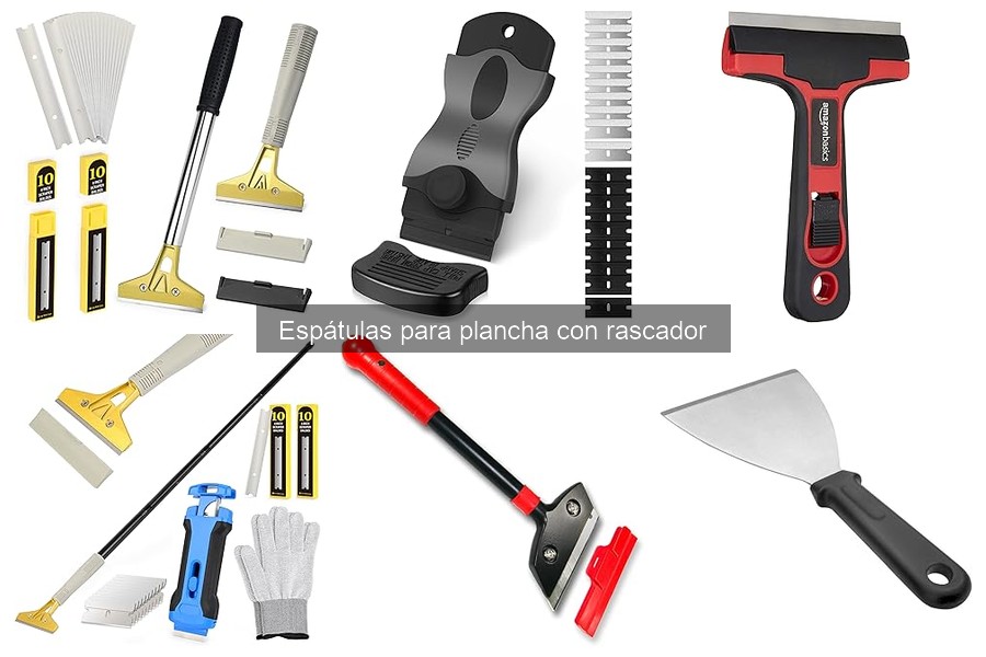 Comparativa de espátulas para plancha: marcas y precios
