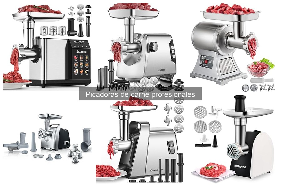 Comparativa de las Mejores Picadoras de Carne Profesionales 2023