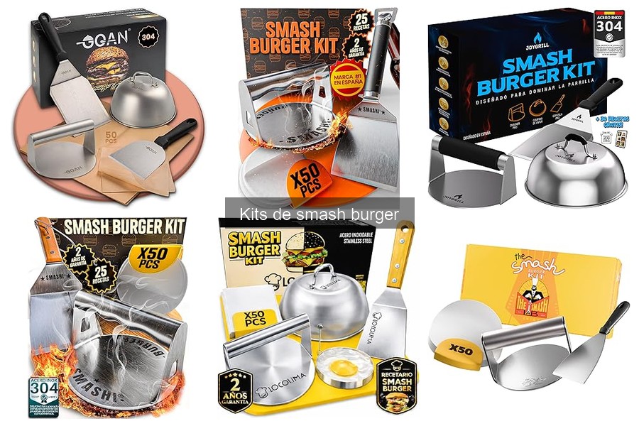 Comparativa de los Mejores Kits de Smash Burger 2023