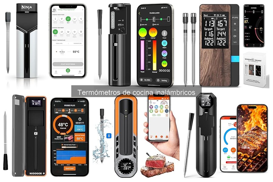 Comparativa de los Mejores Termómetros Inalámbricos para Cocina