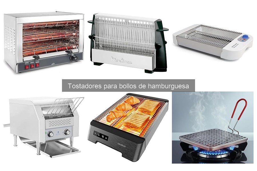 Comparativa de los Mejores Tostadores para Bollos de Hamburguesa