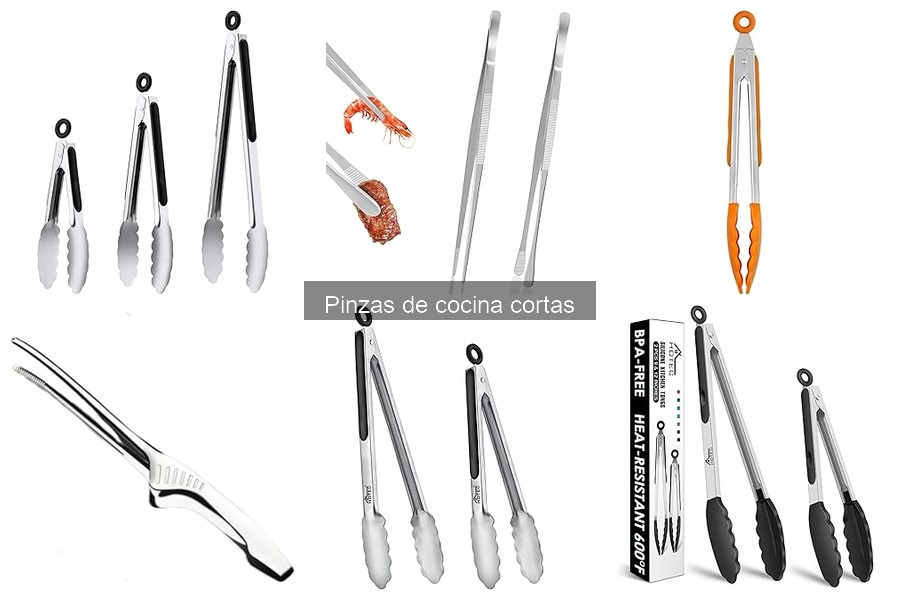 Comparativa de pinzas cortas de cocina: calidad y precio