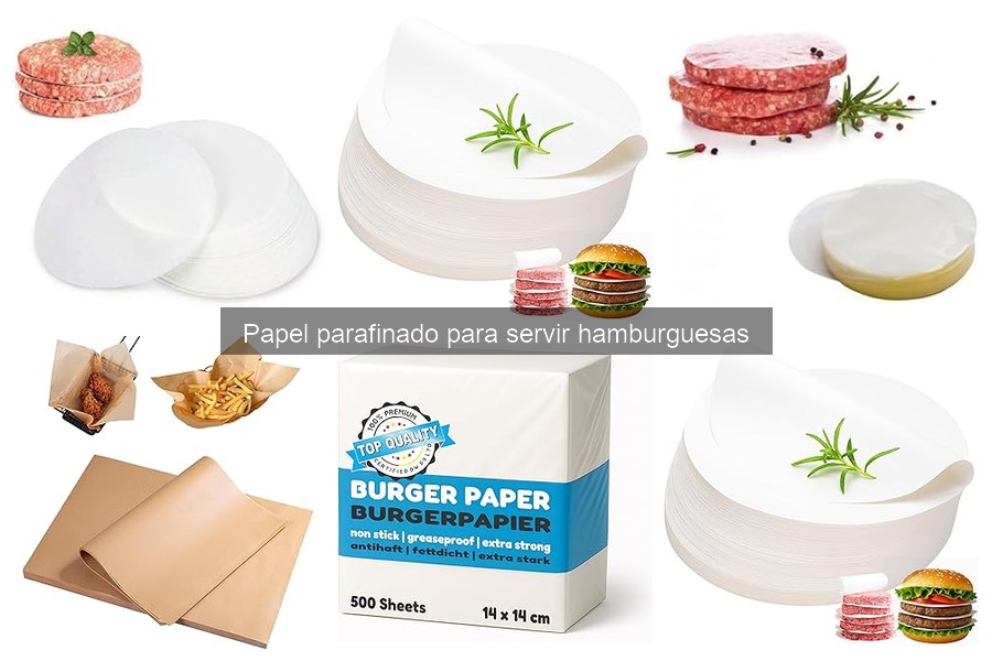 Comparativa de Precios de Papel Parafinado para Hamburguesas